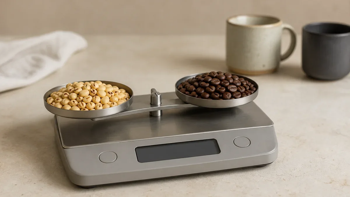 Café de lupin vs café : le comparatif simple - première image éditoriale naturelle