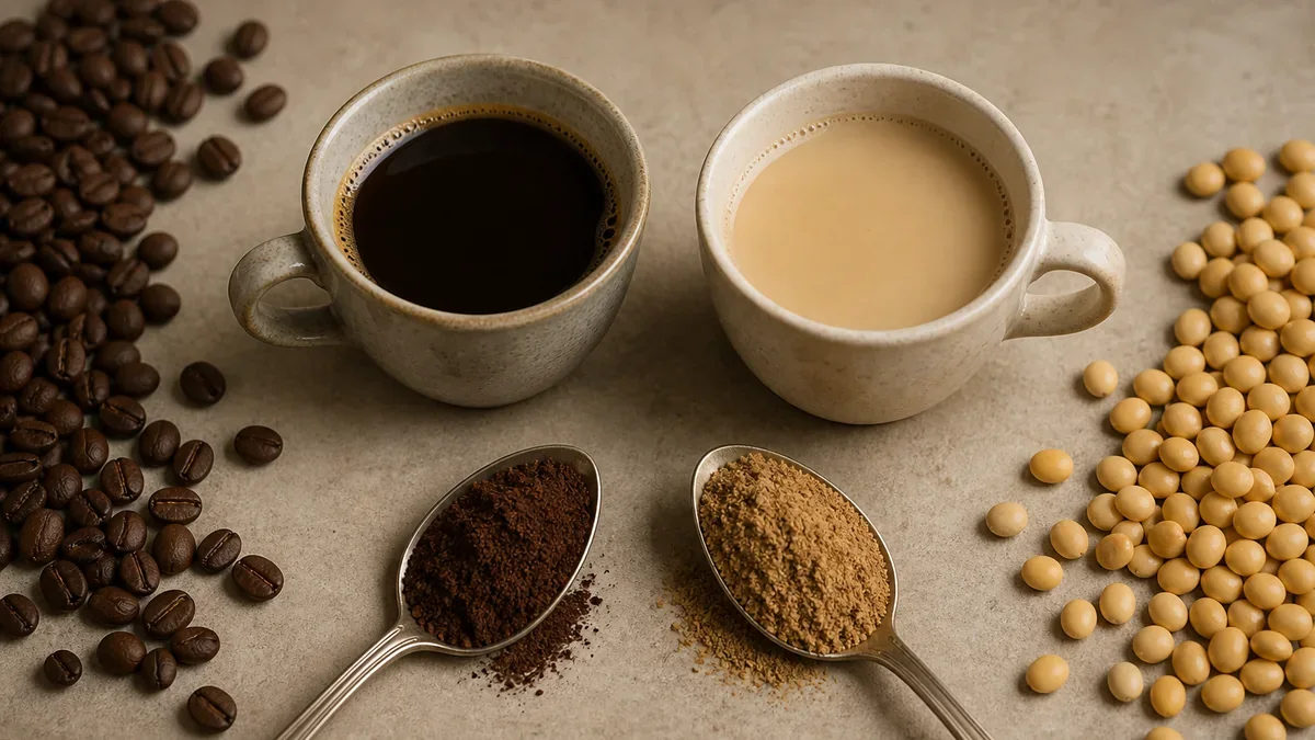 Café de lupin vs café : le comparatif simple - deuxième image éditoriale naturelle