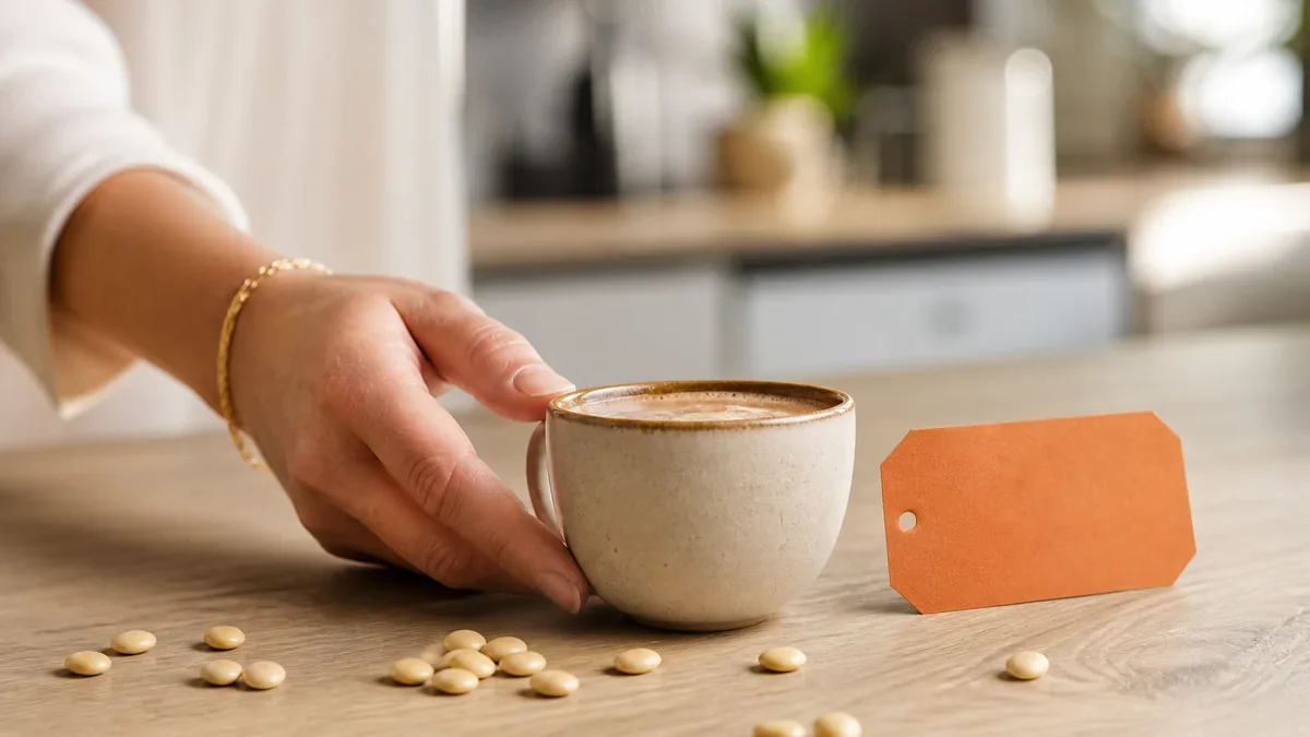 Code promo Lupi Coffee : -15% avec le code LMC sur le café de lupin bio - première image éditoriale naturelle